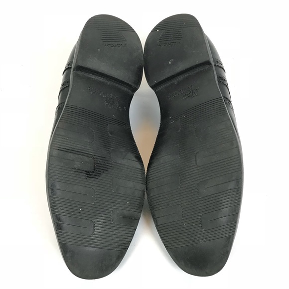 Allen Edmonds Wing Tip Oxford Shoes 12 E Black - Picture 7 of 7